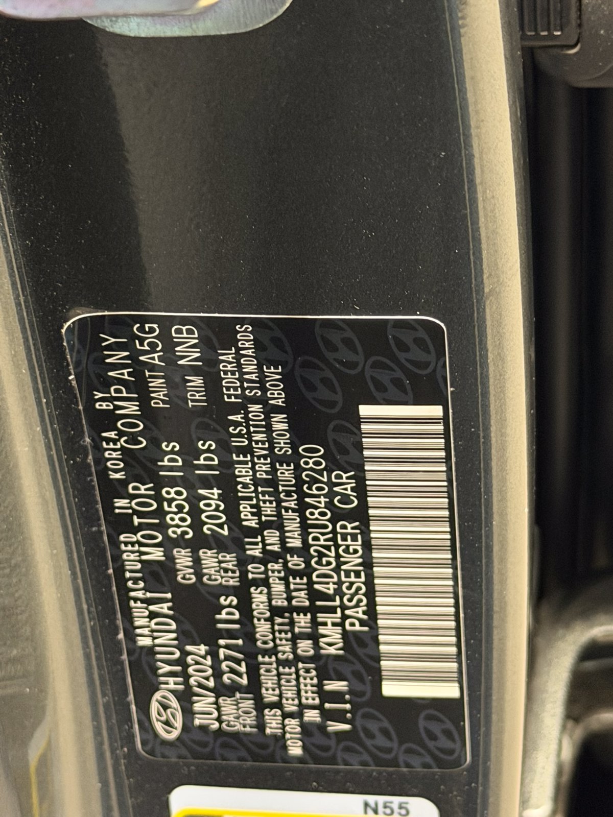 Certified 2024 Hyundai Elantra SE FWD image 44