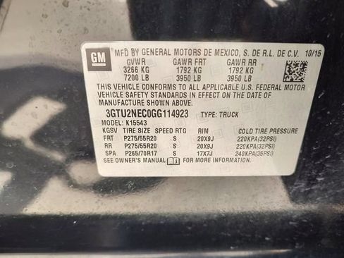 Used 2016 GMC Sierra 1500 SLT w/ All-Terrain Package AWD/4WD image 31