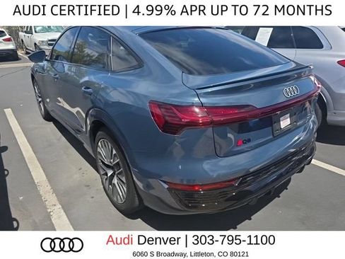 Used 2024 Audi Q8 e-tron Prestige w/ Prestige Package AWD/4WD image 6