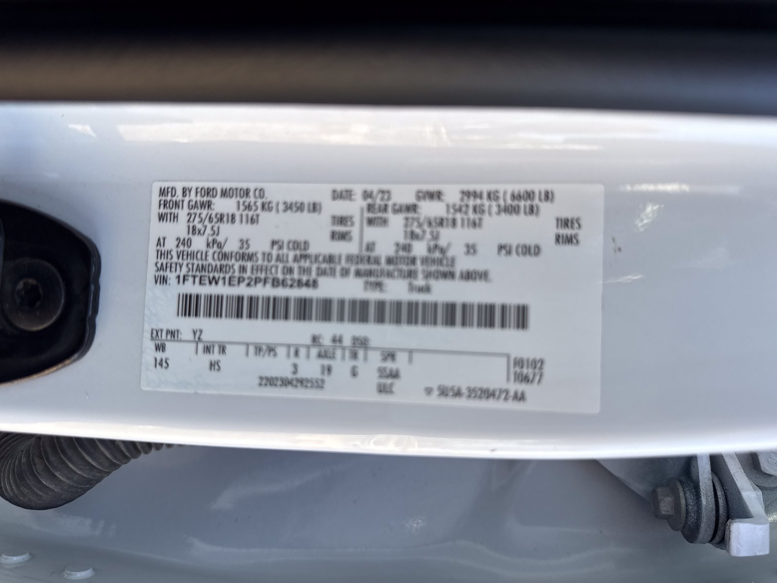 Used 2023 Ford F150 Lariat AWD/4WD image 28