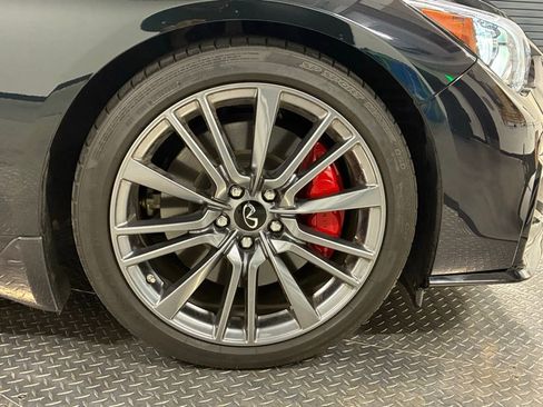 Used 2024 INFINITI Q50 Red Sport 400 w/ Black Opal Edition RWD image 9