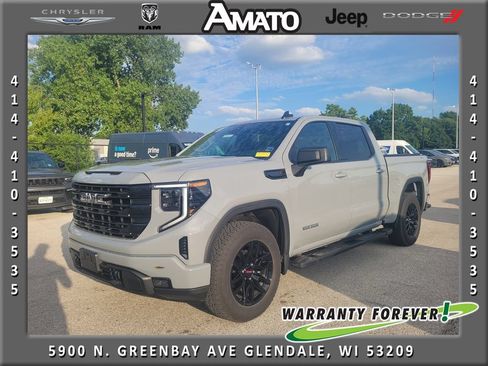 Used 2024 GMC Sierra 1500 Elevation w/ LPO, Elevation Black Package AWD/4WD image 1