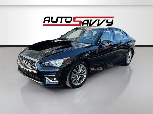 Used 2023 INFINITI Q50 Luxe w/ Cargo Package image 3