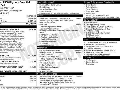 Used 2023 RAM 2500 Big Horn w/ Level 2 Equipment Group AWD/4WD image 3