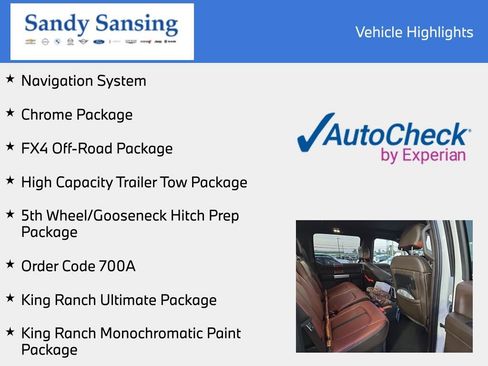 Used 2019 Ford F250 King Ranch w/ King Ranch Ultimate Package image 7