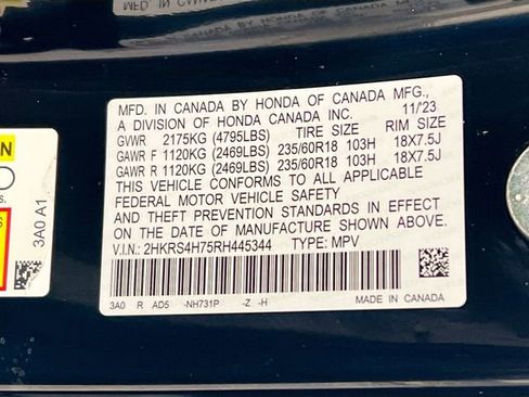 Certified 2024 Honda CR-V EX-L image 32