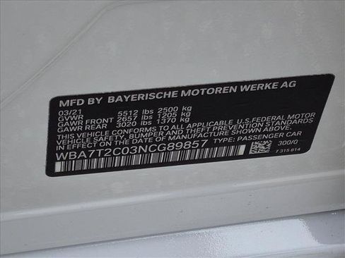 Used 2022 BMW 740i w/ Premium Package RWD image 22