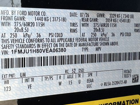 New 2027 Ford Expedition Active RWD image 7