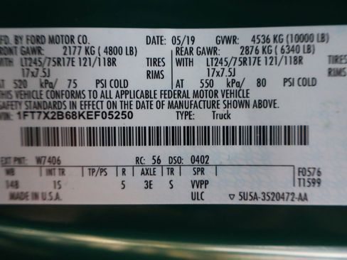 Used 2019 Ford F250 XL w/ XL Value Package image 44