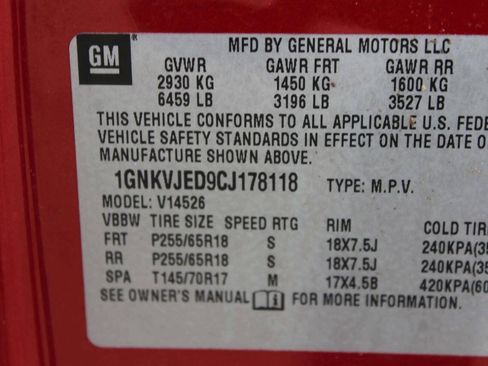 Used 2012 Chevrolet Traverse LT AWD/4WD image 11