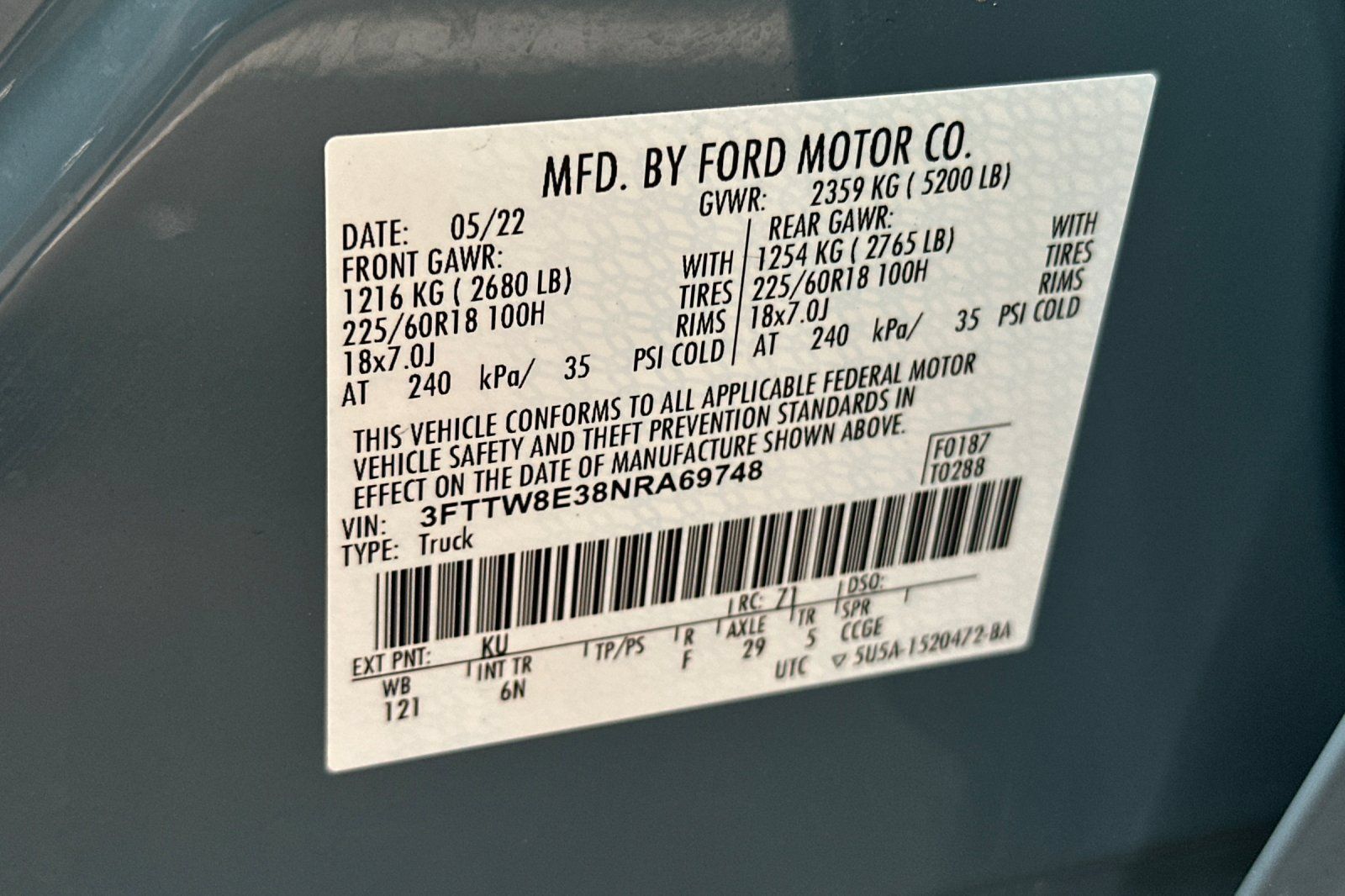 Certified 2022 Ford Maverick Lariat w/ Lariat Luxury Package FWD image 28