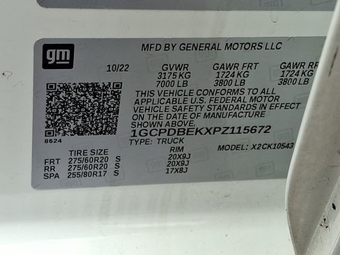 Used 2023 Chevrolet Silverado 1500 Custom AWD/4WD image 26