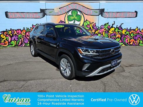 Certified 2023 Volkswagen Atlas Cross Sport SE w/ Panoramic Sunroof Package AWD/4WD image 1