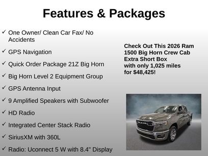 Used 2026 RAM 1500 Big Horn