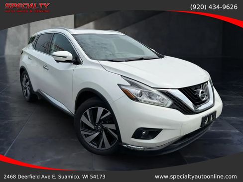 Used 2018 Nissan Murano Platinum w/ Cargo Package AWD/4WD image 2