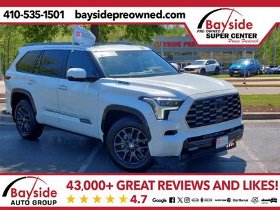 Certified 2025 Toyota Sequoia Platinum