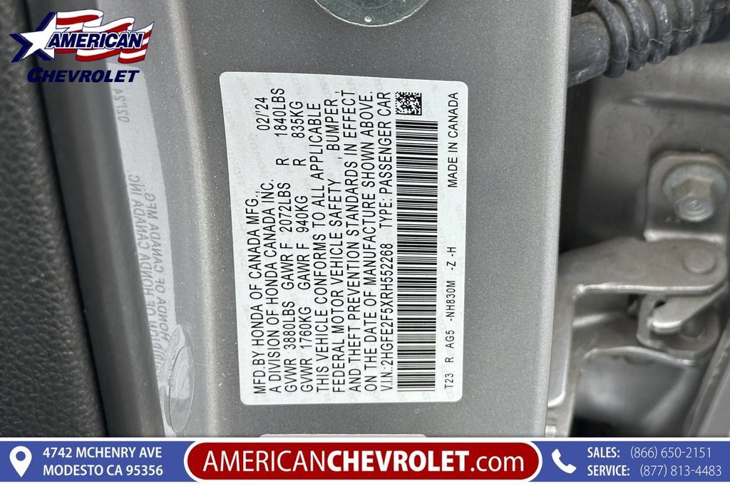Used 2024 Honda Civic Sport image 39