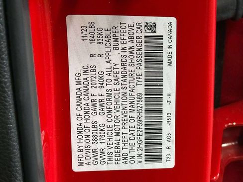 Used 2024 Honda Civic Sport image 14