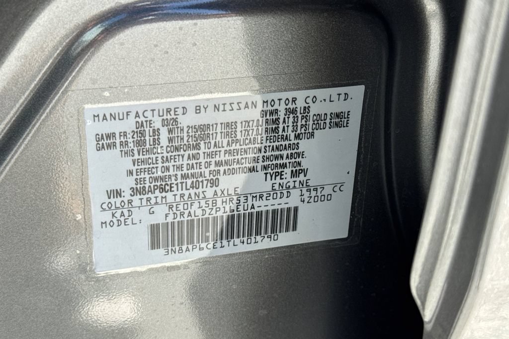Used 2026 Nissan Kicks SV FWD image 27