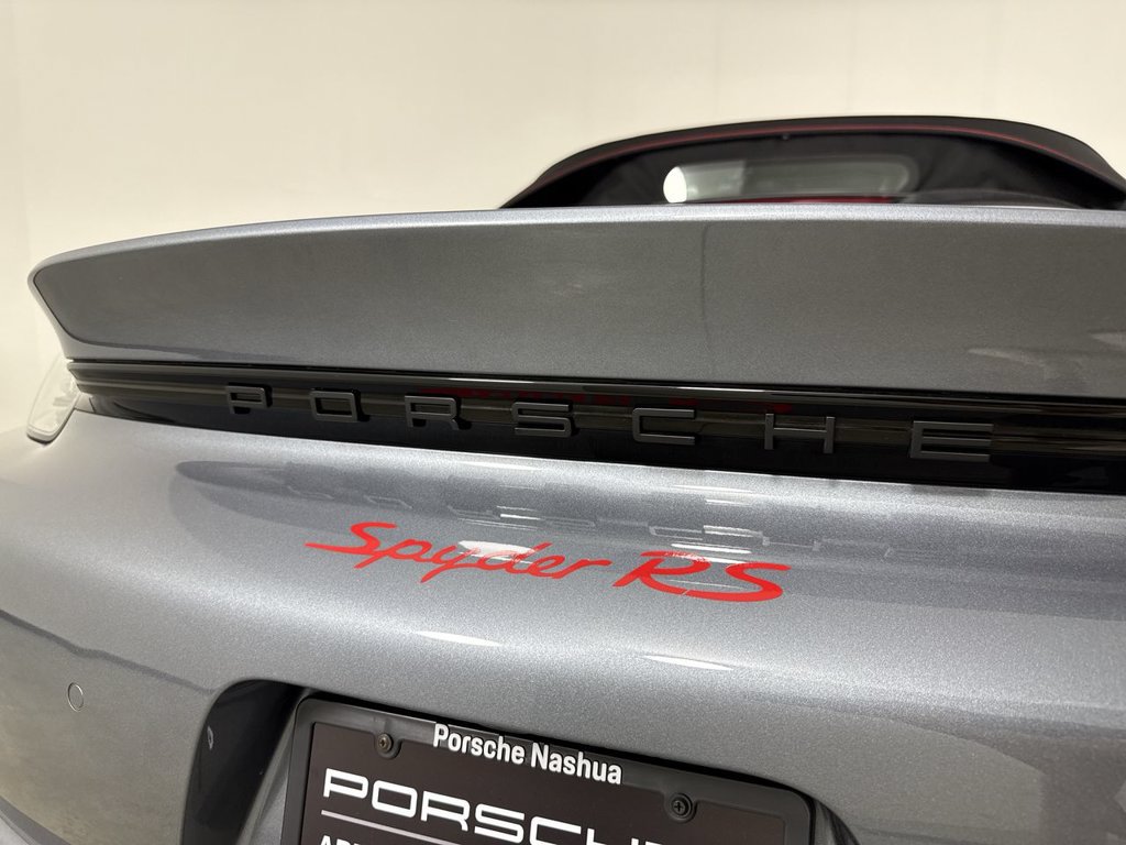 Certified 2024 Porsche 718 Boxster Spyder RS RWD image 18