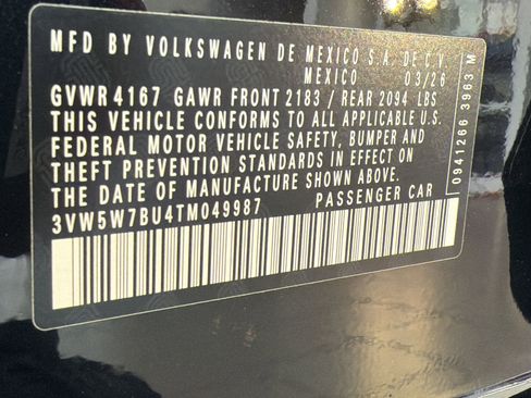 Certified 2026 Volkswagen Jetta S FWD image 19