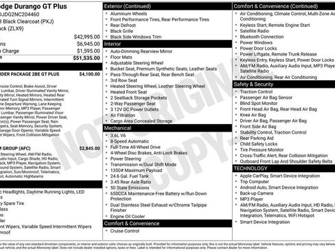 Used 2022 Dodge Durango GT AWD/4WD image 37