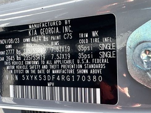 Used 2024 Kia Sportage SX FWD image 33