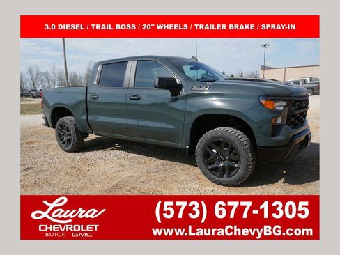 New 2026 Chevrolet Silverado 1500 Custom Trail Boss image 1