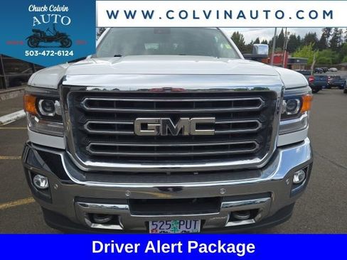 Used 2015 GMC Sierra 2500 SLT w/ Duramax Plus Package AWD/4WD image 2