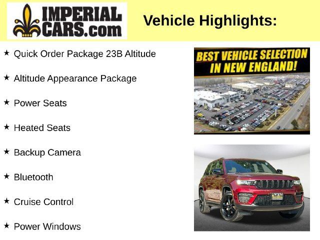Used 2023 Jeep Grand Cherokee Altitude RWD image 8