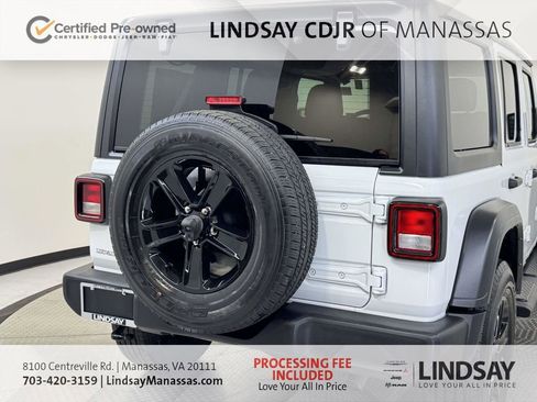 Used 2023 Jeep Wrangler Unlimited Sport AWD/4WD image 9