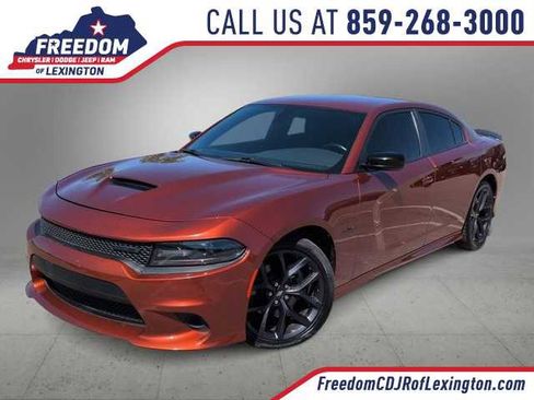 Used 2021 Dodge Charger R/T w/ Blacktop Package RWD image 1
