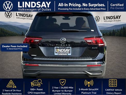 Used 2024 Volkswagen Tiguan SE w/ Panoramic Sunroof Package AWD/4WD image 6