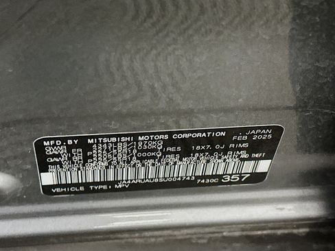 Used 2025 Mitsubishi Outlander Sport SE image 12