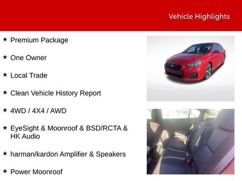 Used 2019 Subaru Impreza 2.0i Sport image 9