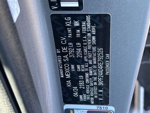 Certified 2024 Kia Forte LXS FWD image 34