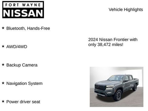 Used 2024 Nissan Frontier PRO-4X image 7
