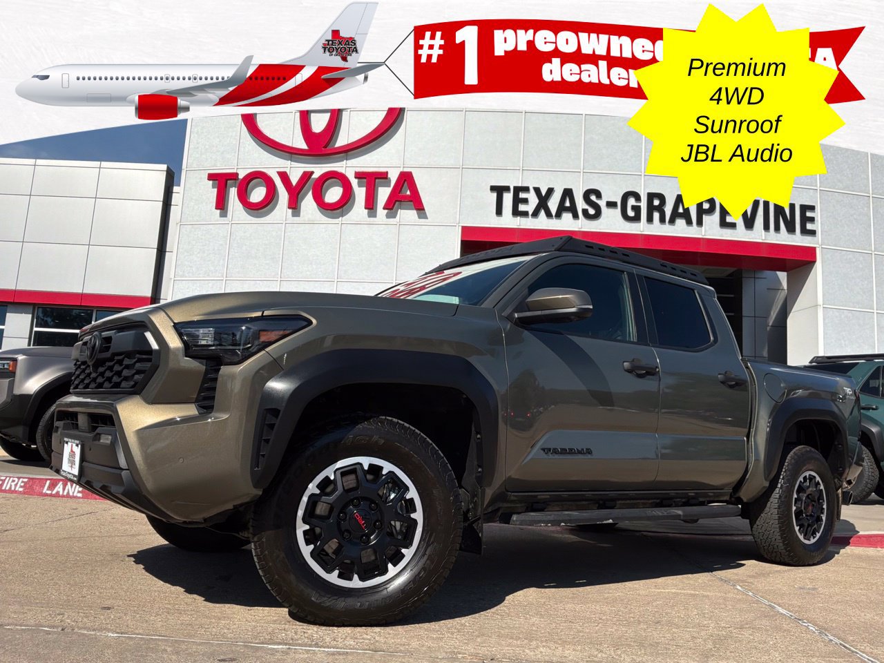 Used 2024 Toyota Tacoma TRD Off-Road w/ TRD Off Road Premium Package AWD/4WD image 1