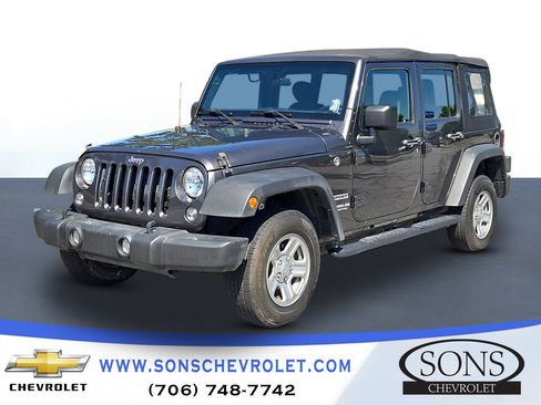 Used 2017 Jeep Wrangler Unlimited Sport w/ Connectivity Group AWD/4WD image 1
