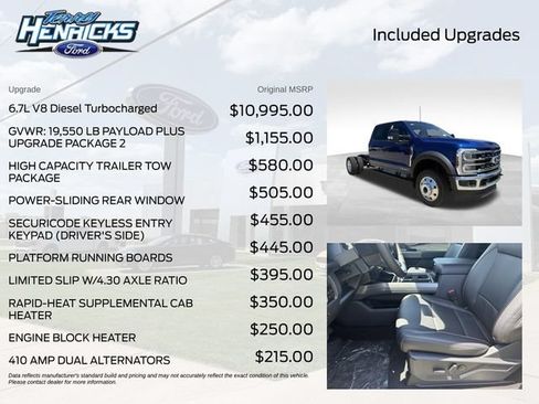 New 2026 Ford F550 4x4 Crew Cab image 8