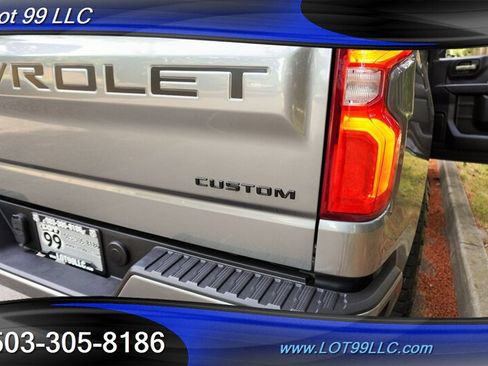 Used 2021 Chevrolet Silverado 1500 Custom w/ LPO, Dark Essentials Package AWD/4WD image 31