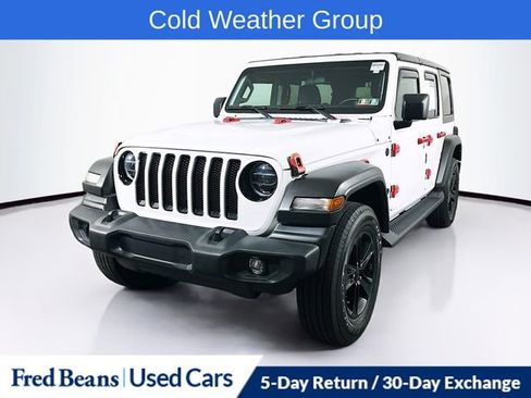 Certified 2022 Jeep Wrangler Unlimited Sport AWD/4WD image 3