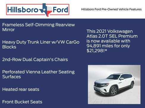 Used 2021 Volkswagen Atlas SEL Premium AWD/4WD image 6