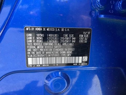 Used 2018 Honda HR-V EX-L image 12