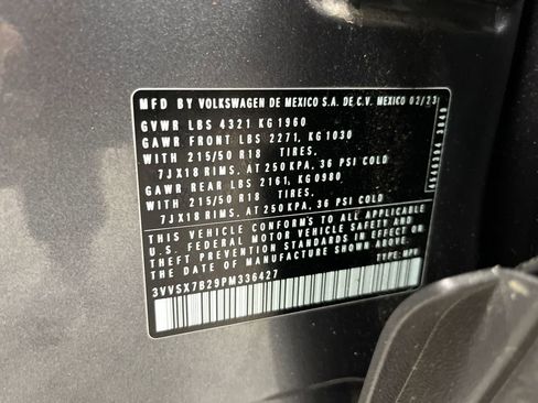 Used 2023 Volkswagen Taos SE w/ Black Wheel Package image 36