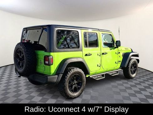 Used 2021 Jeep Wrangler Unlimited Willys image 7
