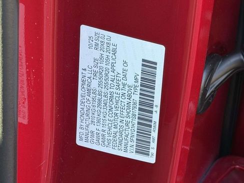 New 2025 Honda Pilot Touring image 18