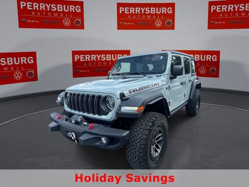 Used 2024 Jeep Wrangler Unlimited Rubicon w/ XTREMEE 35" Tire Package image 1