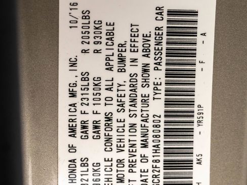 Used 2017 Honda Accord EX-L image 43