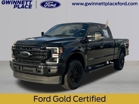 Certified 2022 Ford F250 Lariat w/ Black Appearance Package image 1